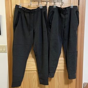 TWO pairs AE joggers